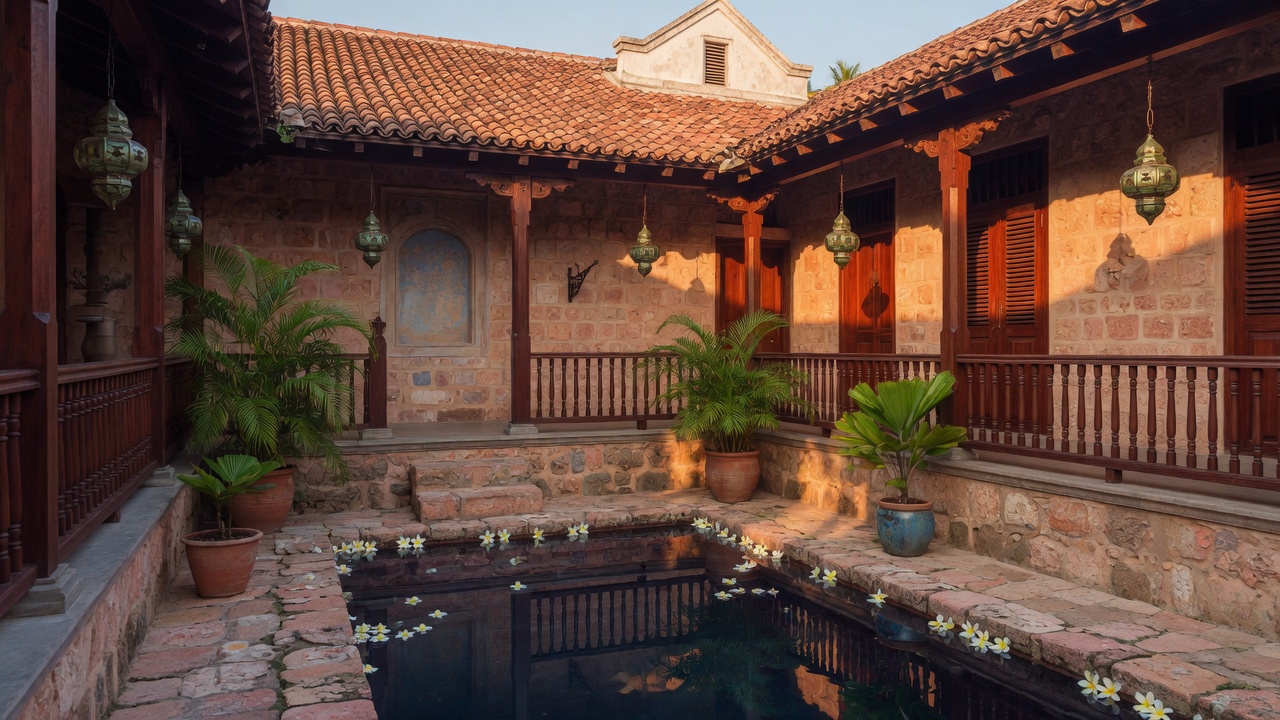 The Leyn Courtyard Desktop Showcase - Sri Lanka Tourism Website