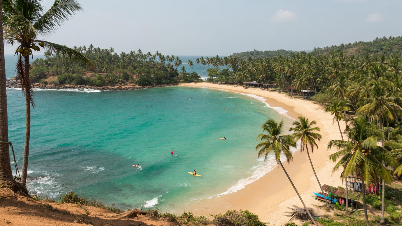 Hiriketiya horseshoe bay