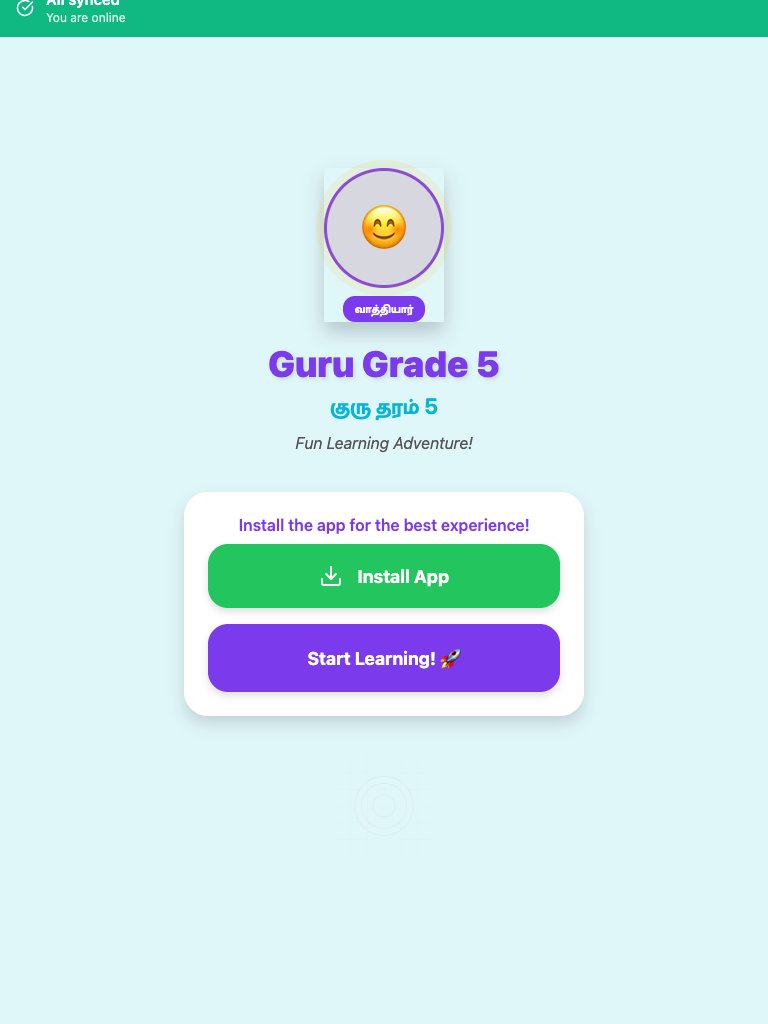 Minnarivu Foundation โ Vaathiyaar tablet view